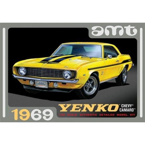 Modèle à Coller : Chevy Camaro Yenko 1969 - Niveau 2